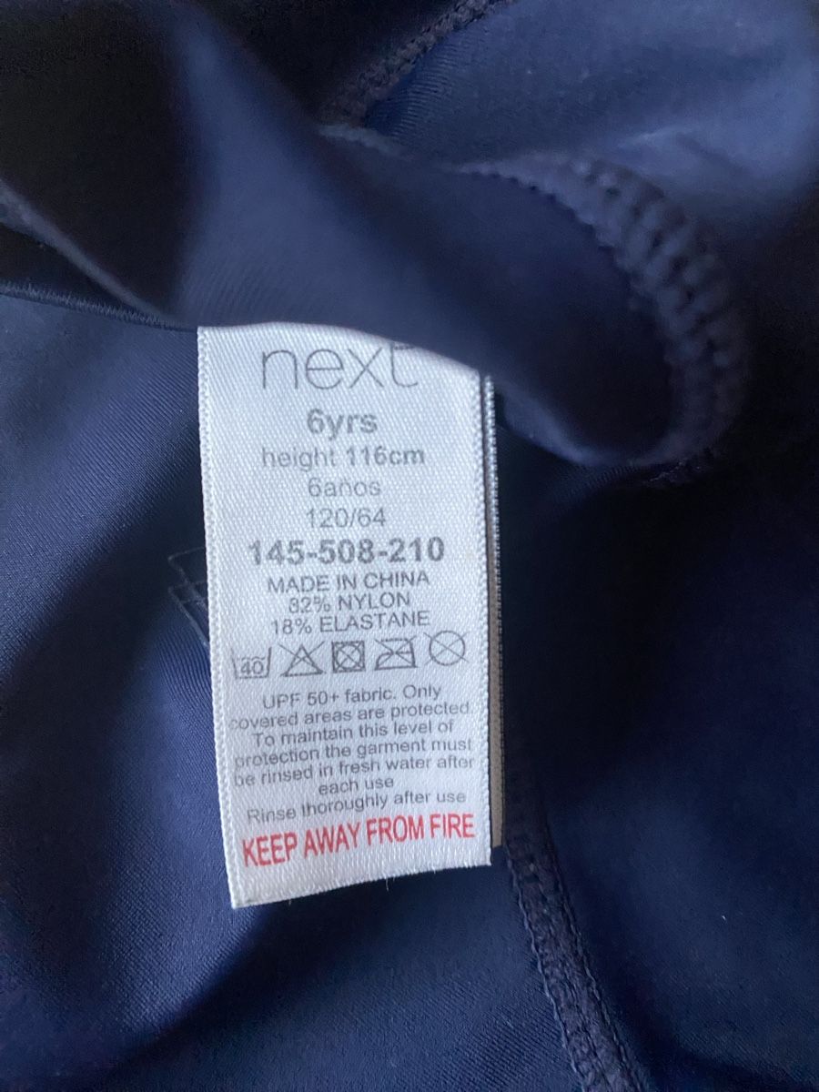 Next Costumi da bagno: UV Shirt - Gr. 116 – Usato da Frenkendorf venduto da Kompasskind 2