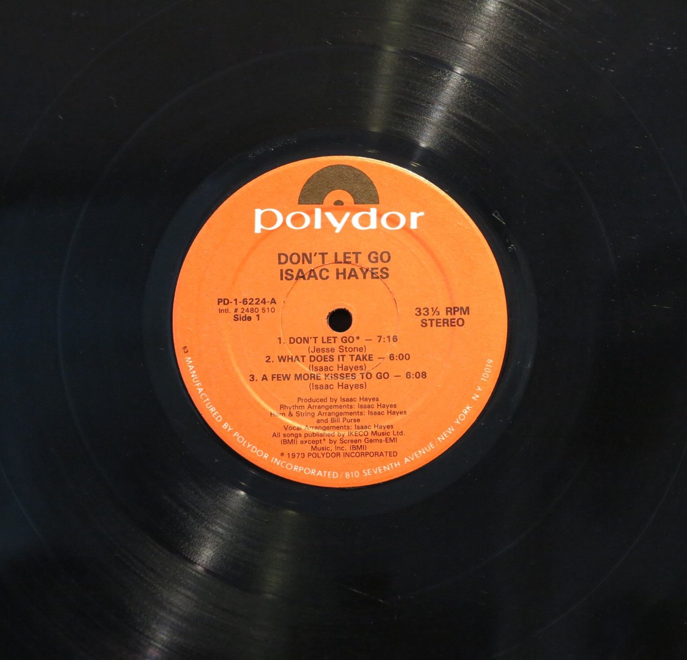 Vinyles: Isaac Hayes - DON'T LET GO – D'occasion à Zürich par Naim60 2