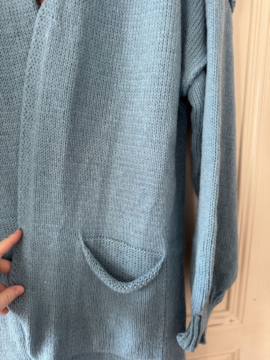 Jacken: Cardigan, hellblau, one size – Neu (gemäss Beschreibung) aus Biel/Bienne von Tibet20 1