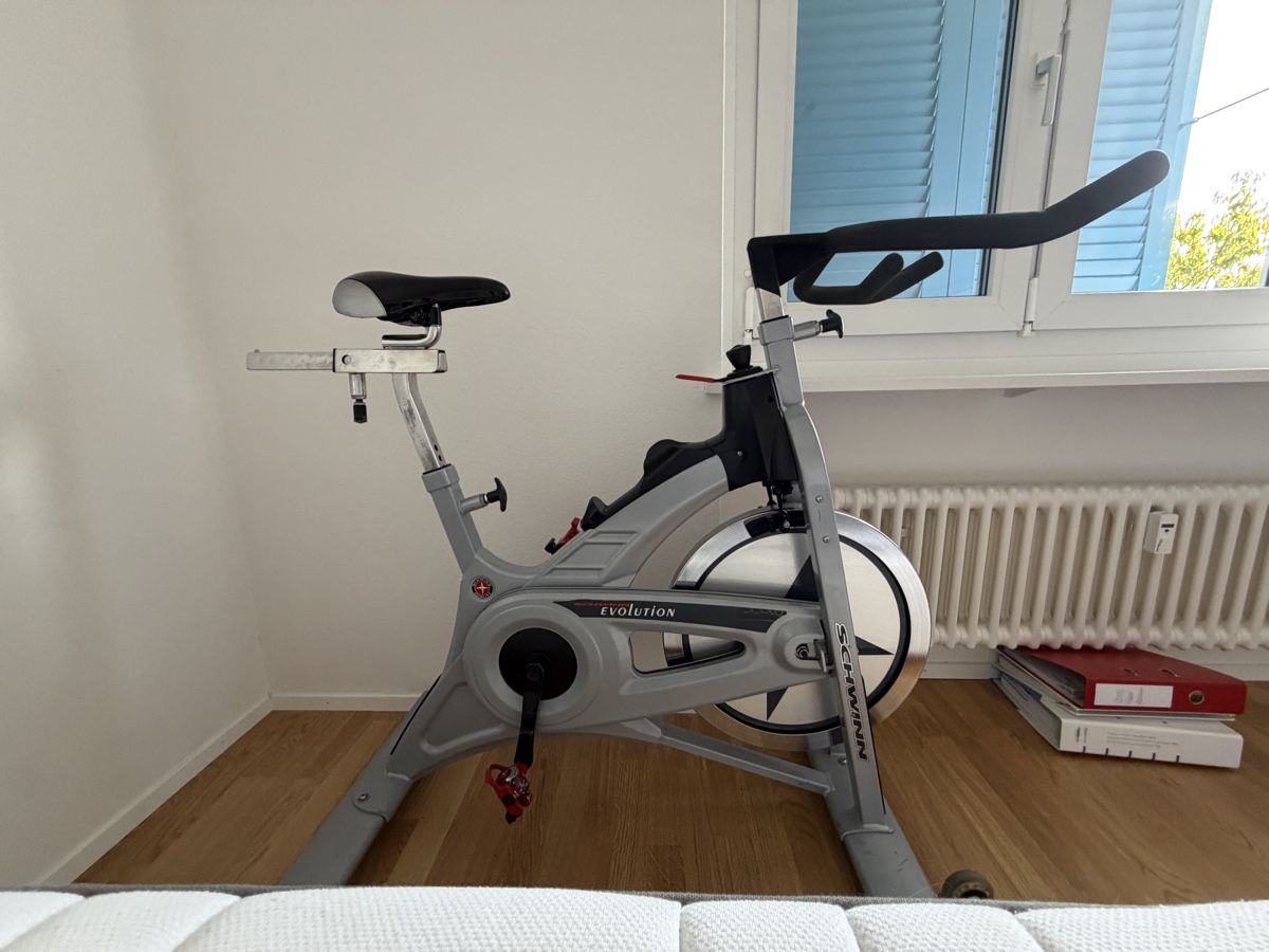 Ruote per filare: Indoor Cycle Schwinn Evolution silber gebraucht – Usato da Hombrechtikon venduto da lisa.nina