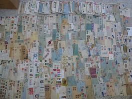 Sammlung ++ 500 Stück Briefe/Belege aus dem Ausland ab Uralt