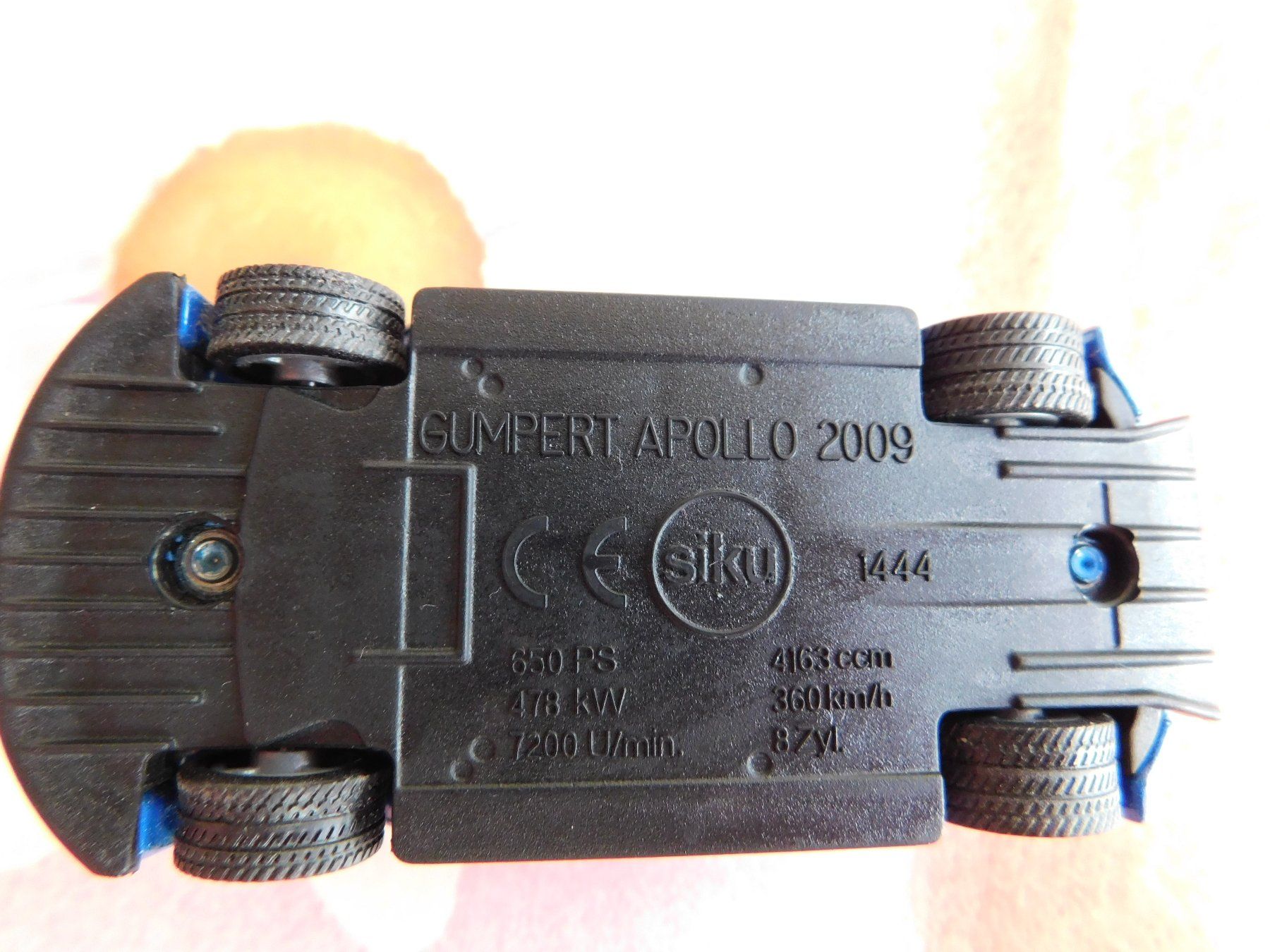 Siku Modellini d'auto: Siku Gumpert Apollo blau – Nuovo (secondo la descrizione) da Strengelbach venduto da Wedi73 7