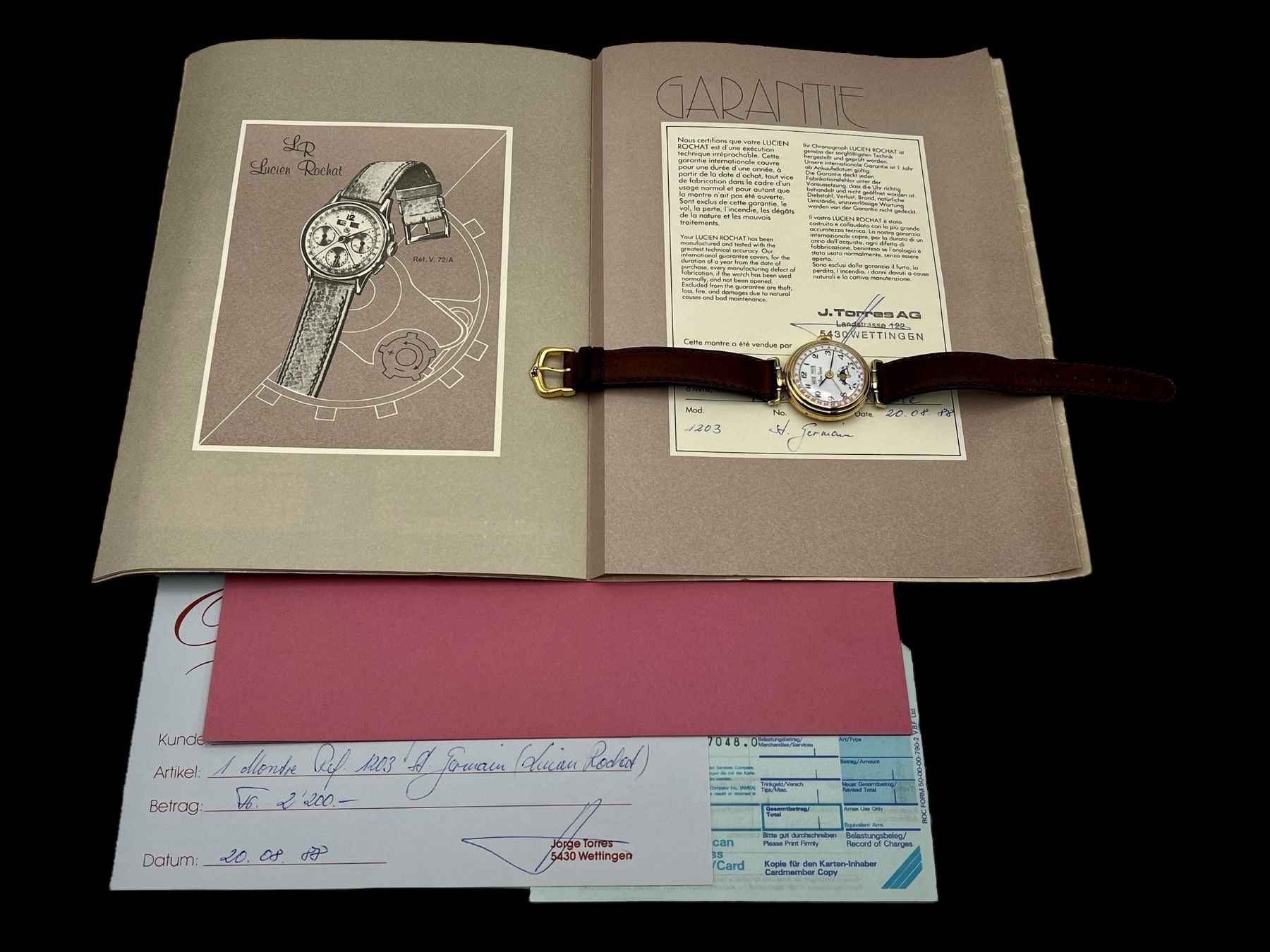 Uhren: Lucien Rochat Saint Germain Ref. 1203 - 2 Jahre Garantie – Gebraucht aus Suhr von watcherswiss 8