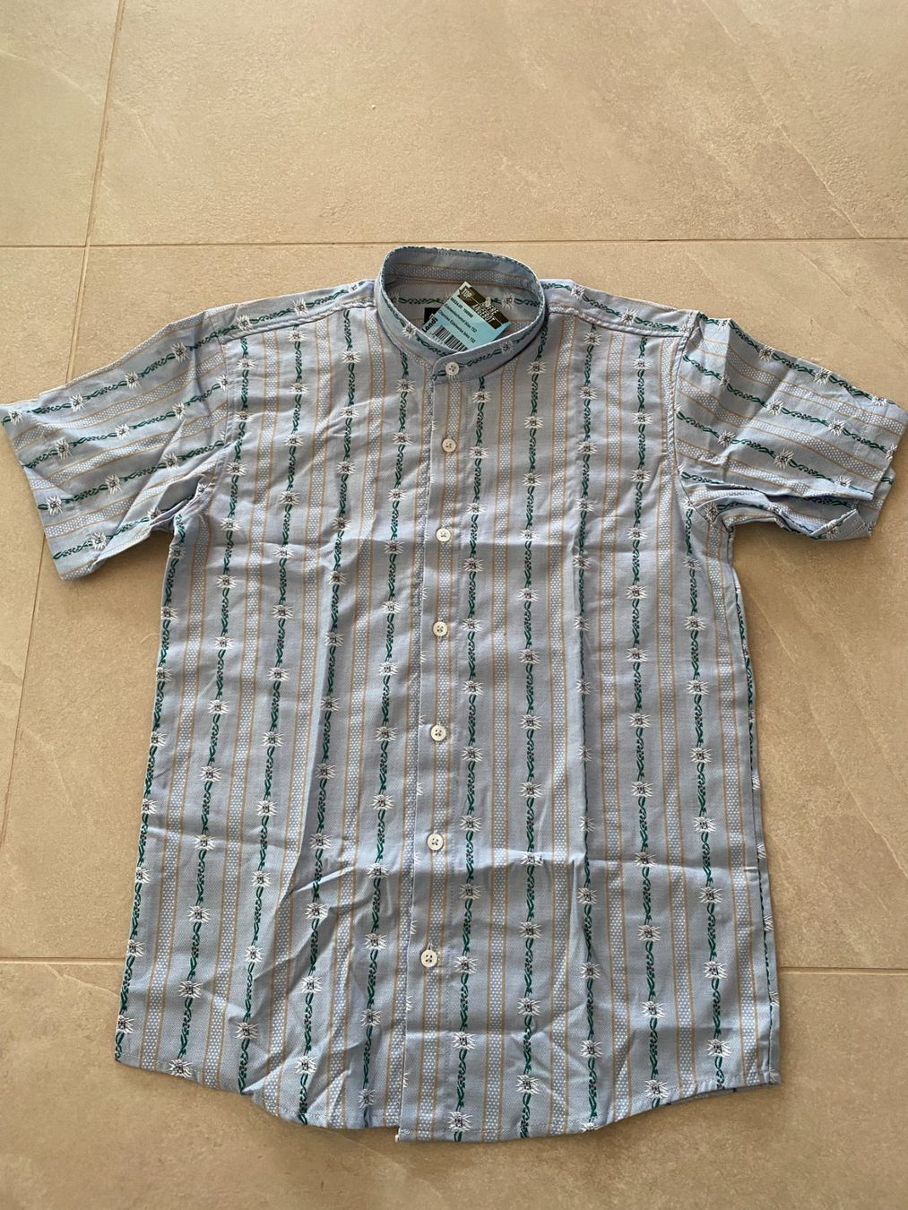 Hemden, T-Shirts & Polos: Edelweisshemd Gr. 152 / 158 – Neu und originalverpackt aus Gais von fam_bt2g