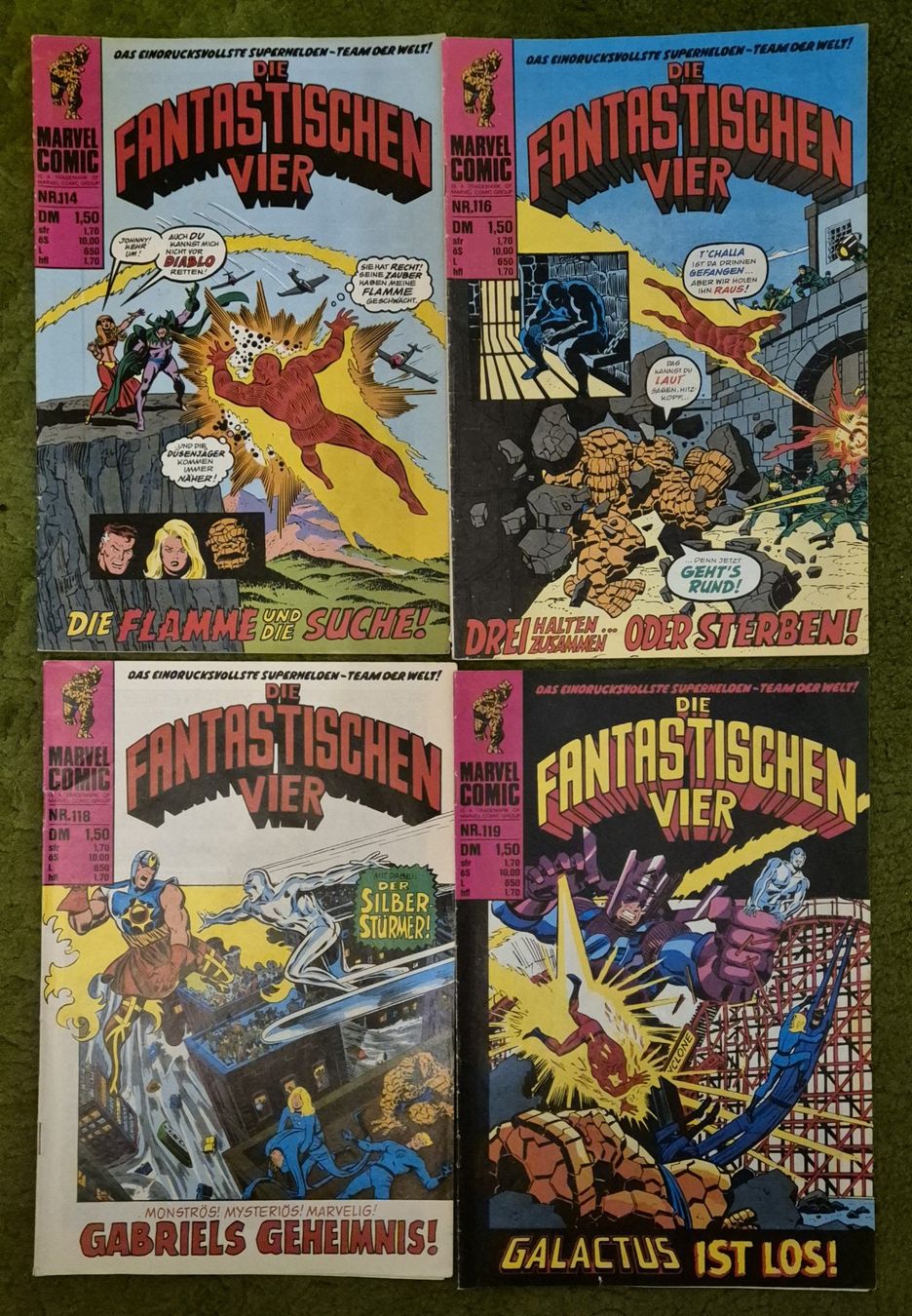 Comics: Die fantastischen Vier / Marvel Comics / Williams / 9 Hefte – Gebraucht aus Chur von Schaf_60 1