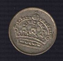 25 Öre Münze Schweden 1952 - König Gustaf VI. - Silber Münze