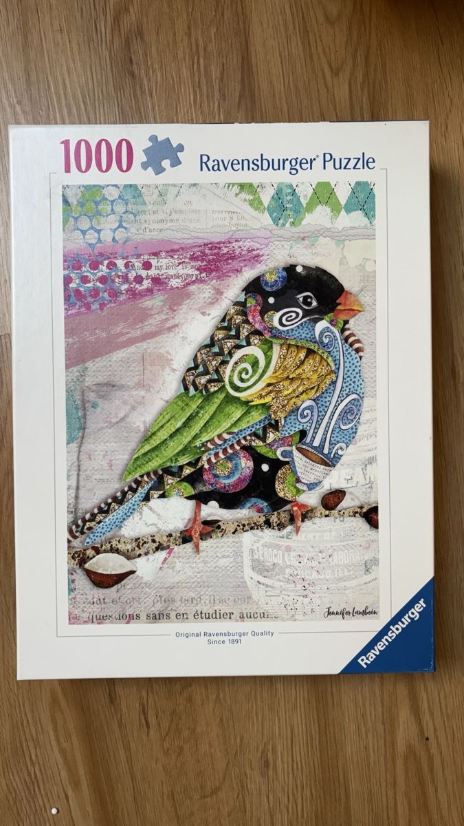 Ravensburger Puzzles: Puzzle, Kunst mit Vogel – D'occasion à Roggwil BE par R..