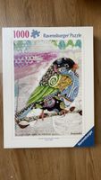 Puzzle, Kunst mit Vogel