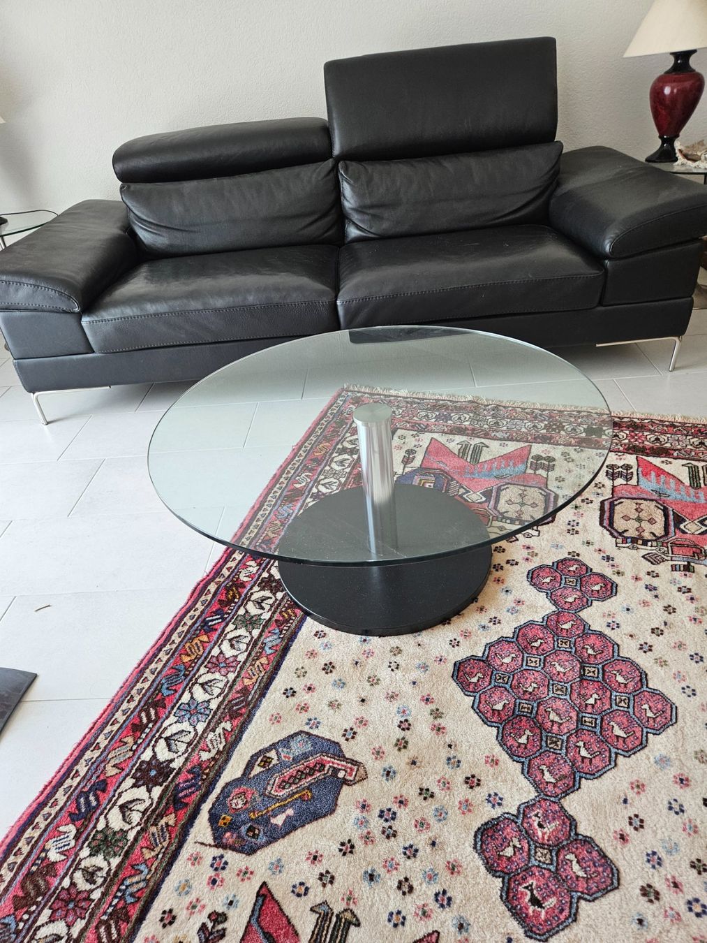 Tavoli: Salontisch Glas Metall – Usato da Bern venduto da fidirulla