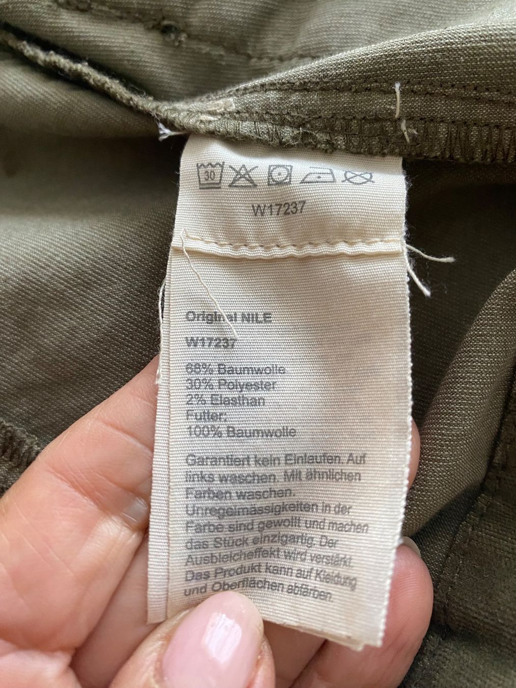 Nile Giacche: Blazer von Nile, olivegrün – Nuovo (secondo la descrizione) da Freienbach venduto da sala8807 7