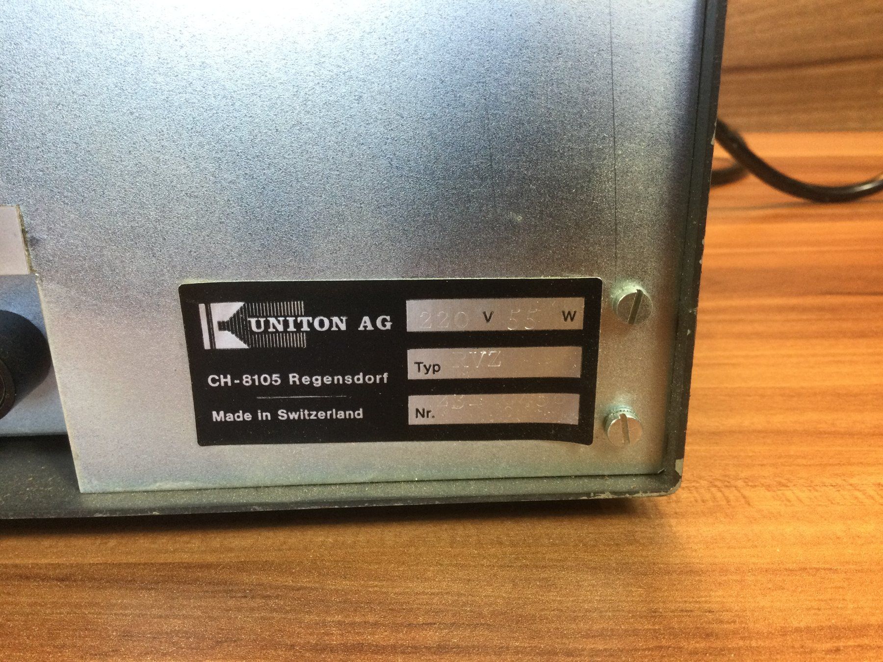 Amplificatori: Gebrauchtes Uniton Mikrofon mit Verstärker – Usato da Wangen SZ venduto da kuriosum12 4