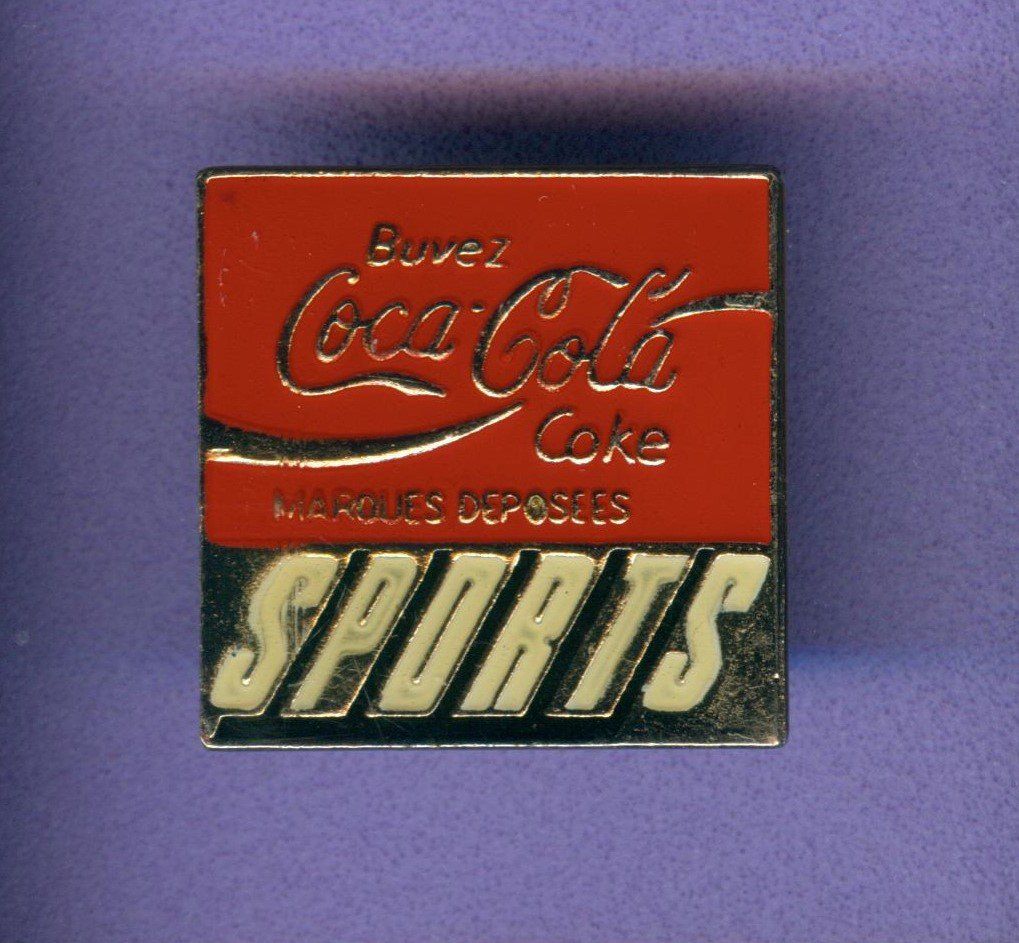 Coca-Cola Placchette & Badge: Coca Cola  SPORTS – Usato da Winterthur venduto da Sammleroase