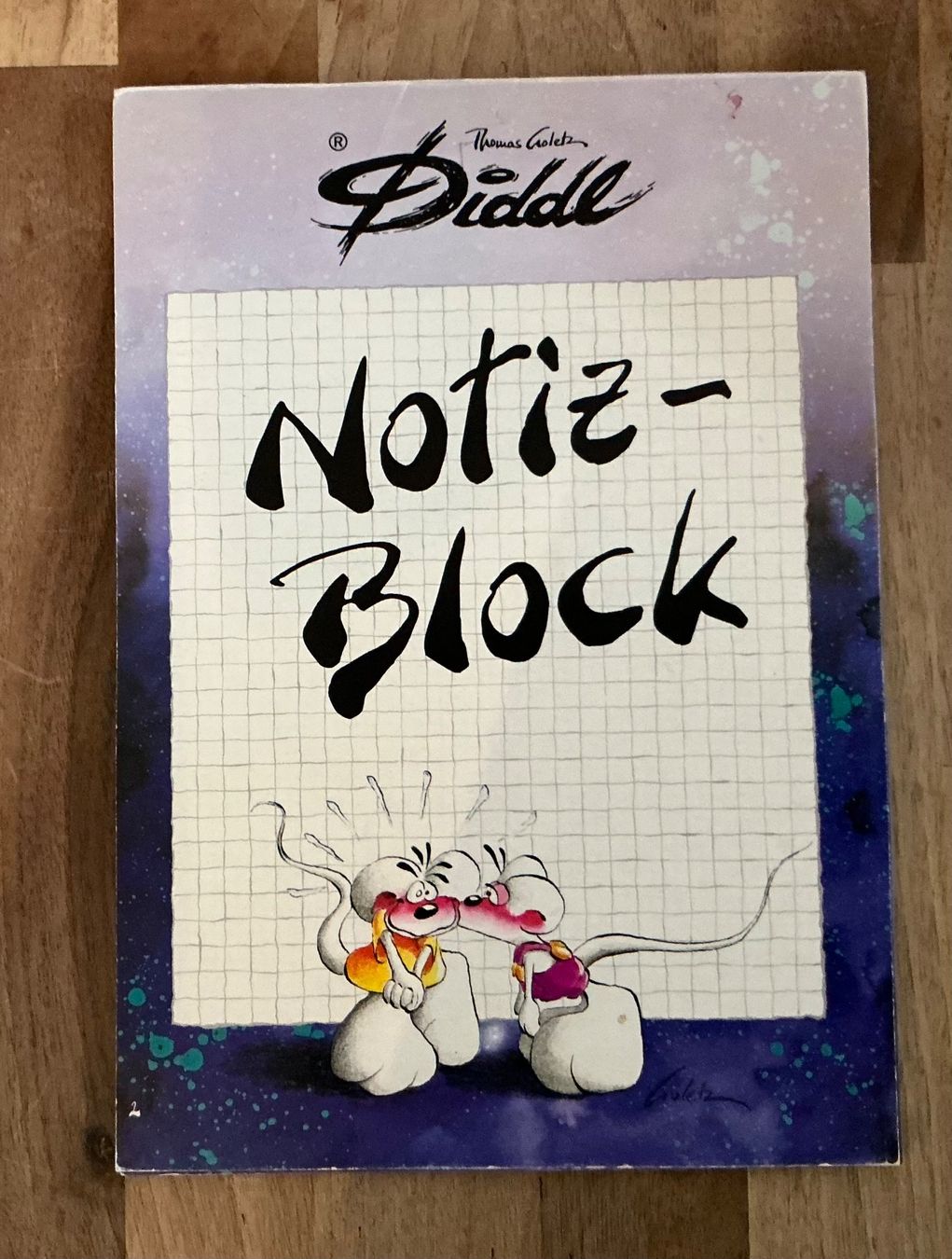 Carta: Diddl A5 Blockblatt Nr. 5 Rarität – Nuovo (secondo la descrizione) da St. Margrethen SG venduto da vista23