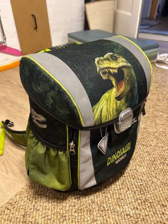 Belmil Dinosaurs World Schulrucksack und Turnsack