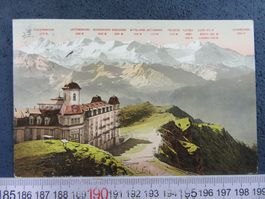 RIGI-KULM 1908 UND BERNER HOCHALPEN BESTOSSEN