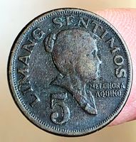 PHILIPPINEN 5 SENTIMOS 1972