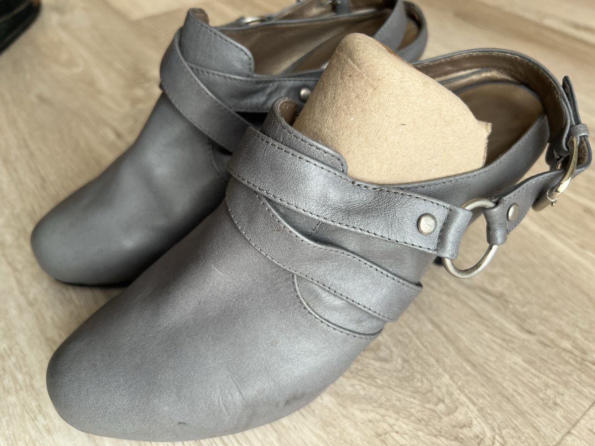 Scarpe da donna: Leder Schuhe Milano Bag gr. 40 mit Plattform – Usato da Triesen venduto da bubita 5