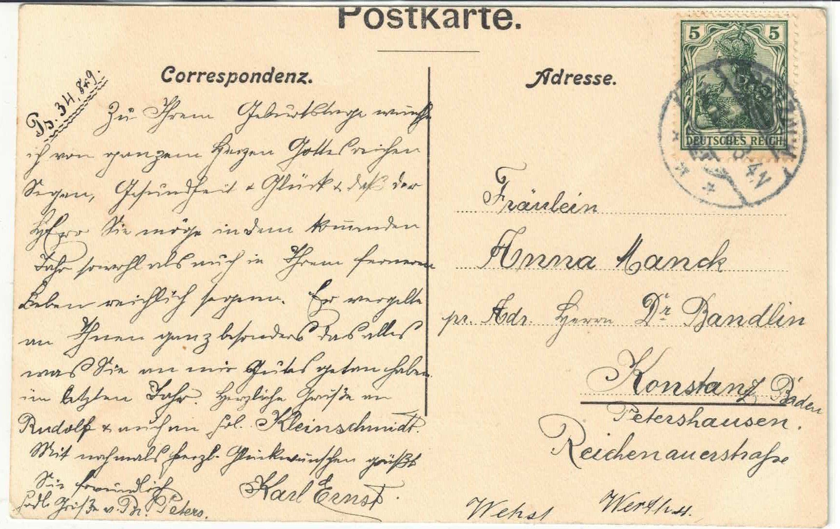 Ansichtskarten: St. Chrischona BS – Gebraucht aus Ettingen von Kartenplanet 1