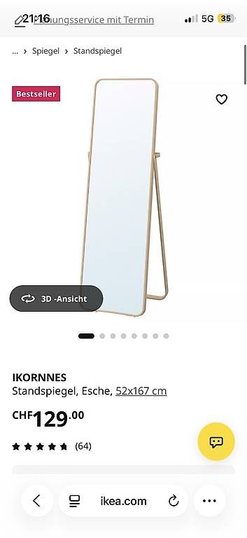 Spiegel: IKEA Standspiegel – Gebraucht aus Basel von Eidechse32 3