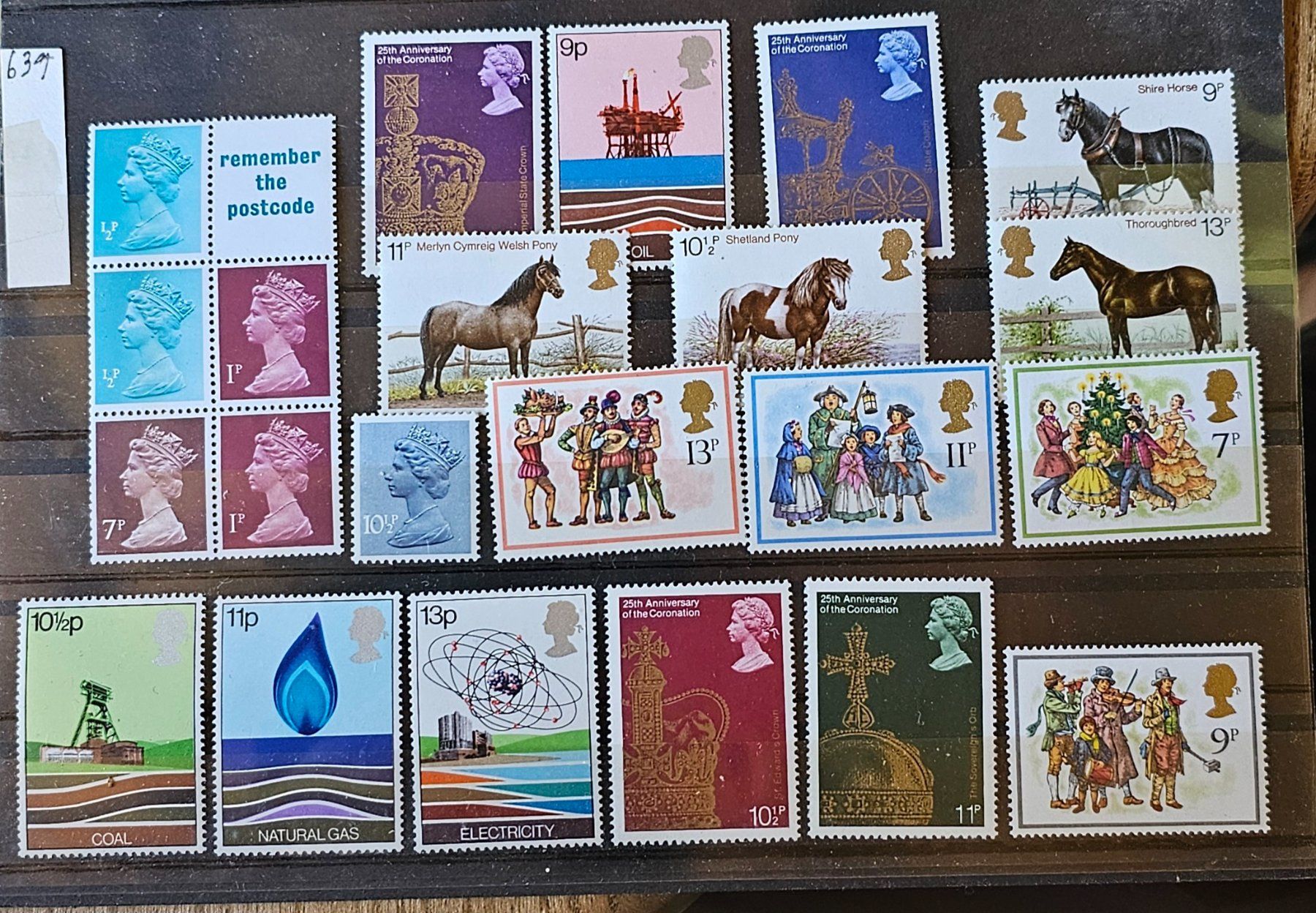 Tutti i francobolli: UK  stamps MNH ** 1978 – Nuovo (secondo la descrizione) da Les Valettes venduto da Nuba1