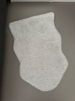 2x Ikea Toftlund Kunstfell Teppich weiss