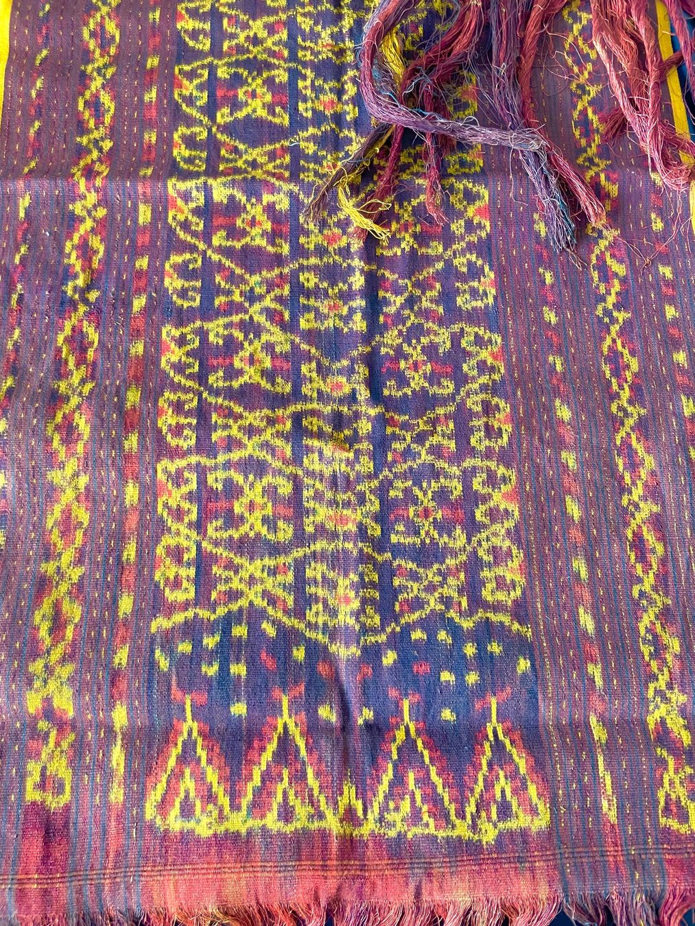 Stoffe: IKAT   handgewoben  196 x 41 cm – Gebraucht aus Uster von cityspider 2