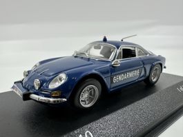 Renault Alpine A110 1:43 Gendarmerie, limitiert, MINICHAMPS