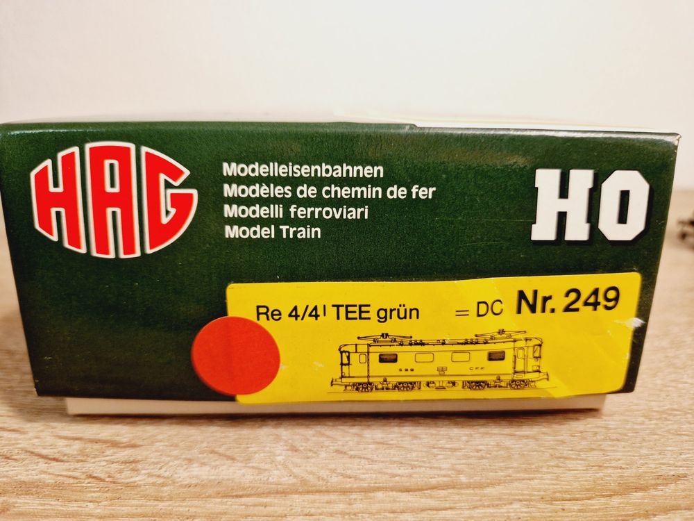 Hag Modelleisenbahnen: Hag 249 E-Lok Re 4/4 10035 Biel SBB H0 – Gebraucht aus St-Aubin-Sauges von Lo_Go 6