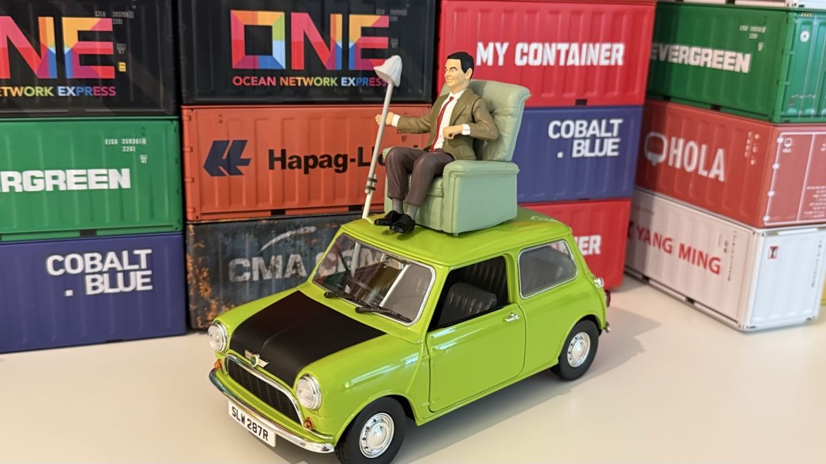 Modellini d'auto:  Mr. Bean 1:18 mit Sessel und Wischmo – Usato da Basel venduto da Zomeg