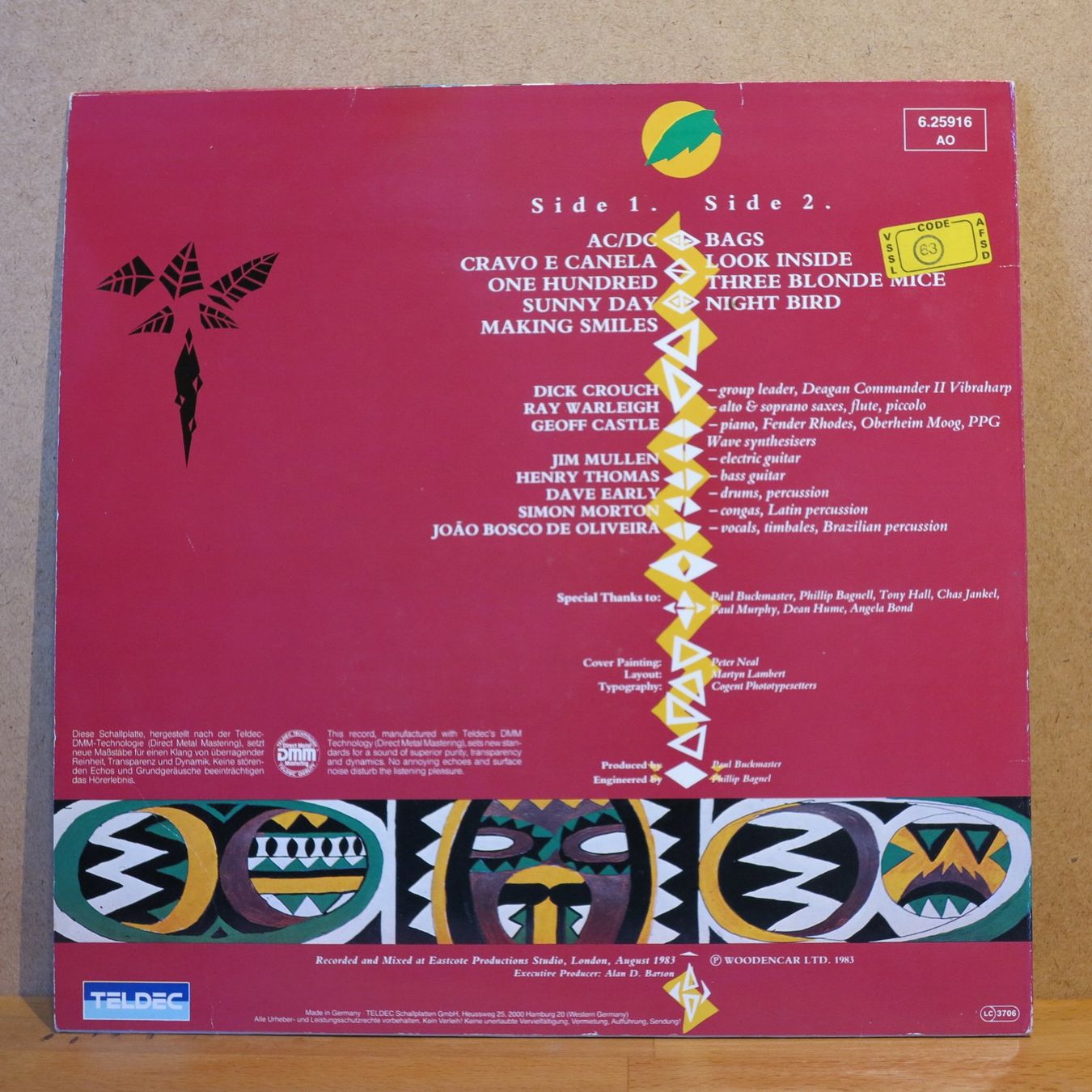 Vinyles: PAZ - Look Inside / LP – D'occasion à Zürich par Naim60 1