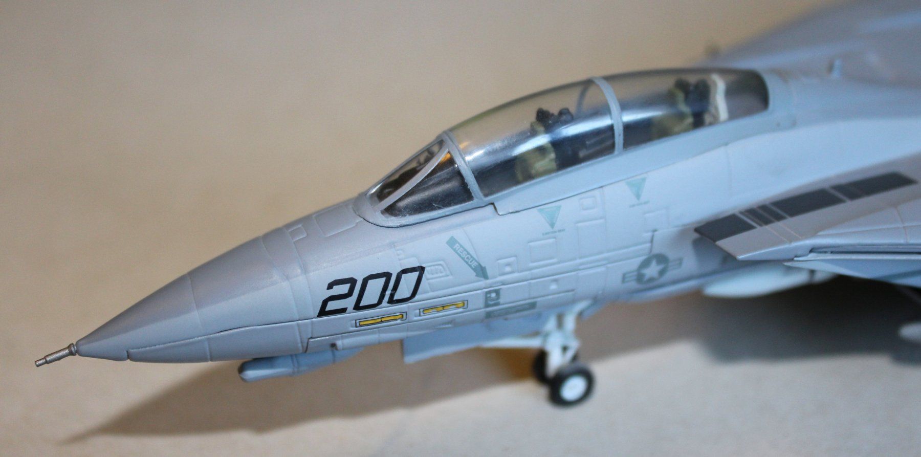 Kit di modellismo & Modellini statici: F-14D Tomcat der VFA-31 (Tomcatters, callsign "Felix") 1:72 – Usato da Worblaufen venduto da Cookie23 3