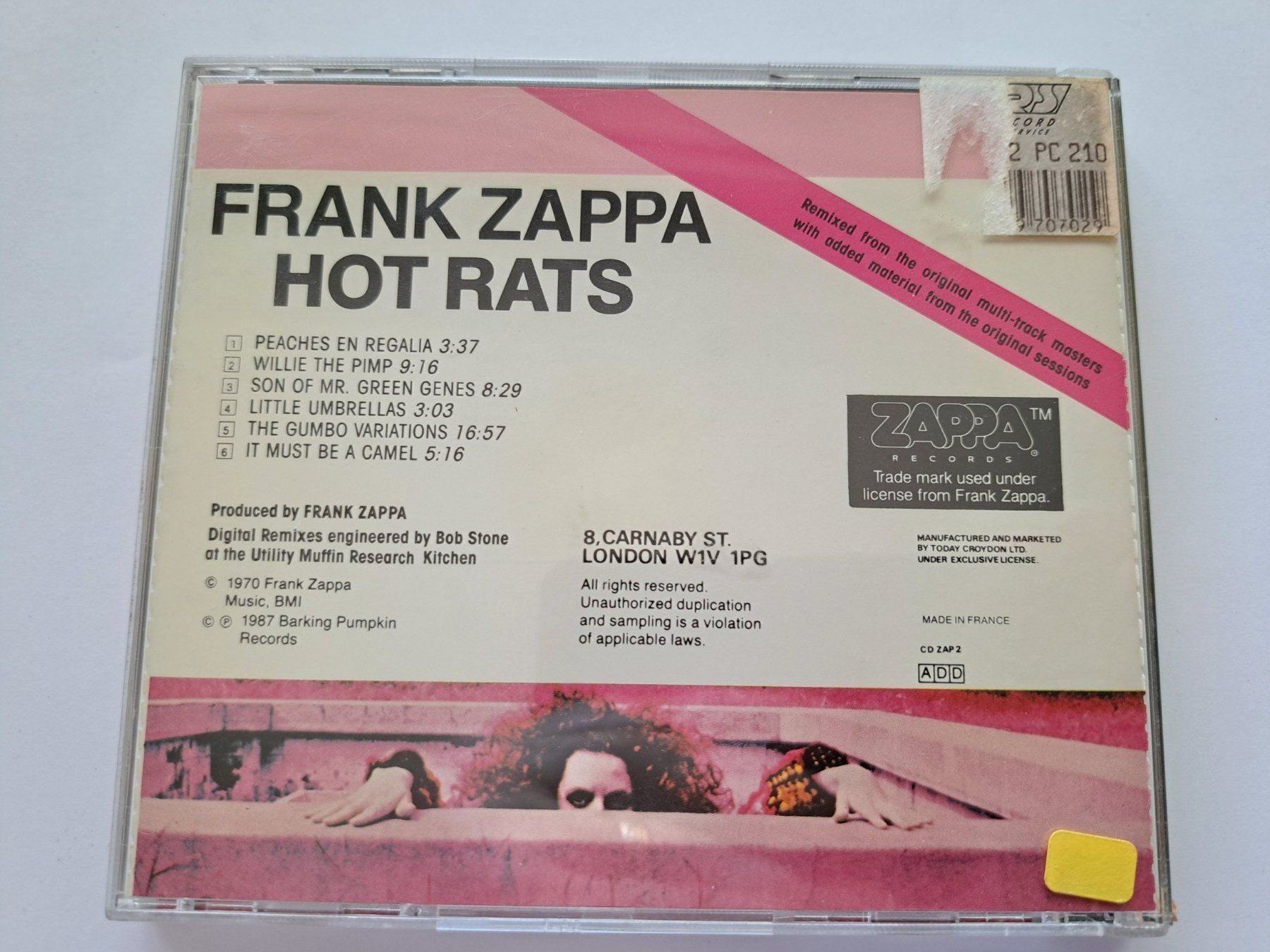 CDs: CD Franck Zappa – Gebraucht aus Pully von bro_n52j 1
