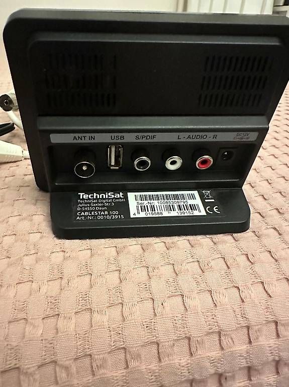 Ricevitori: Technisat Digital Receiver, CableStar 100 – Usato da Hitzkirch venduto da sch_6dt6 1