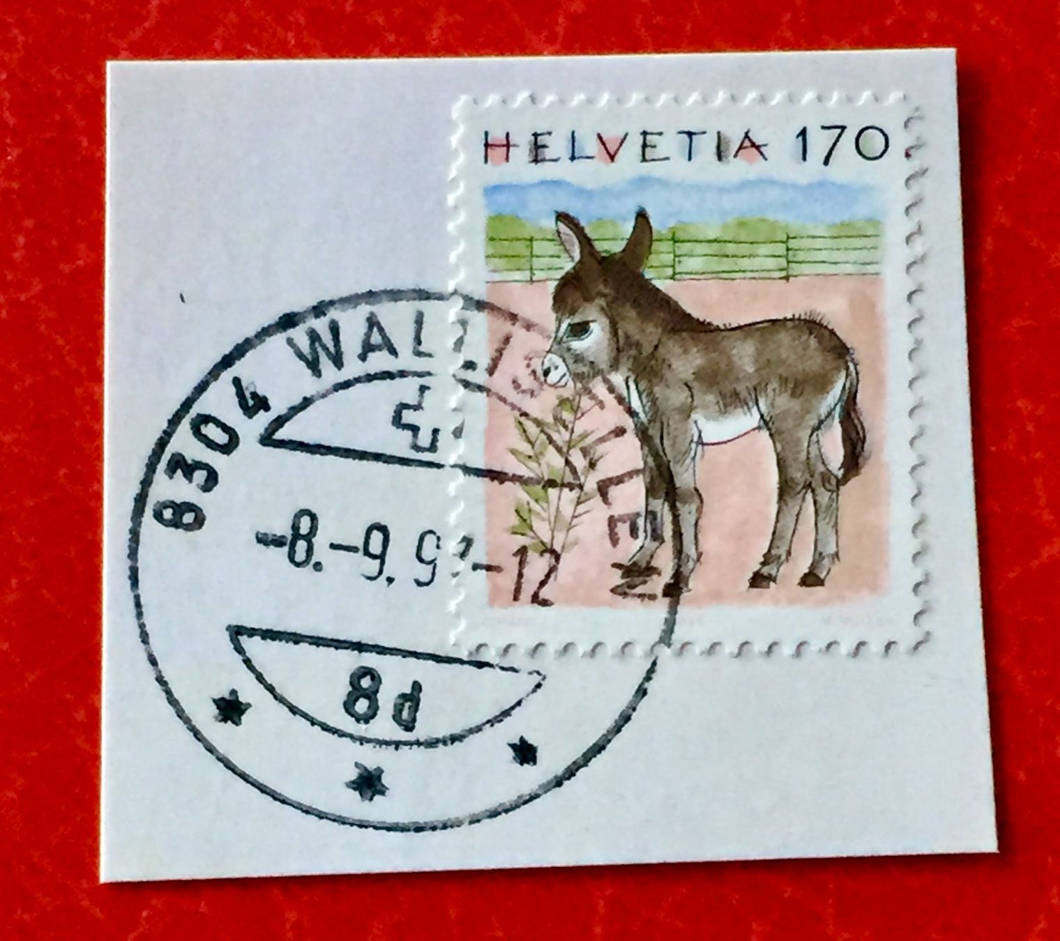 Tutti i francobolli: CH BRIEFMARKEN VOLLGESTEMPELT Wallisellen  – Usato da Aarau venduto da Billa007