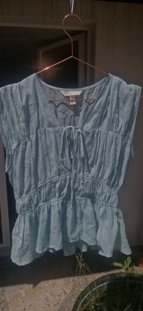 Damen Bluse hellblau Grösse S H&M ungetragen