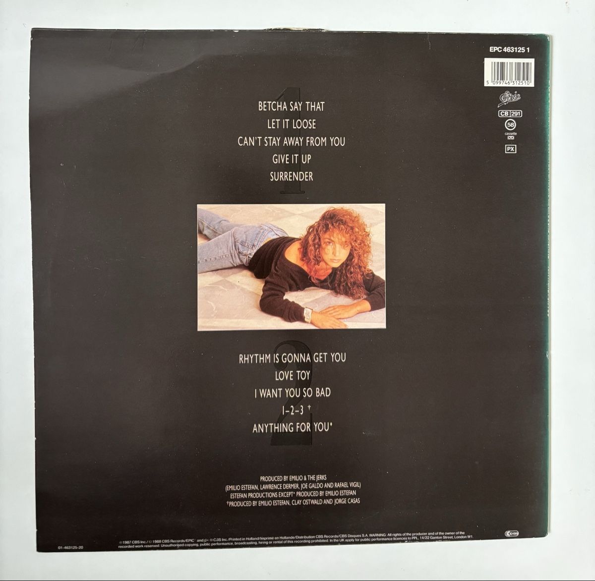 Dischi in vinile: Gloria Estefan - Anything For You LP EX/EX – Usato da Neuchâtel venduto da Deivid2 3