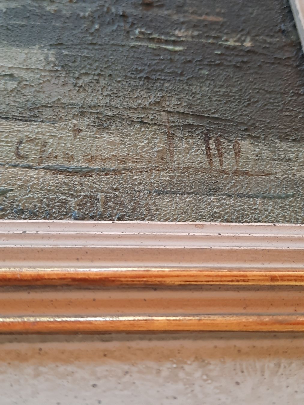 Gemälde: Landschaftsbild – Gebraucht aus Busswil BE von balu37 9
