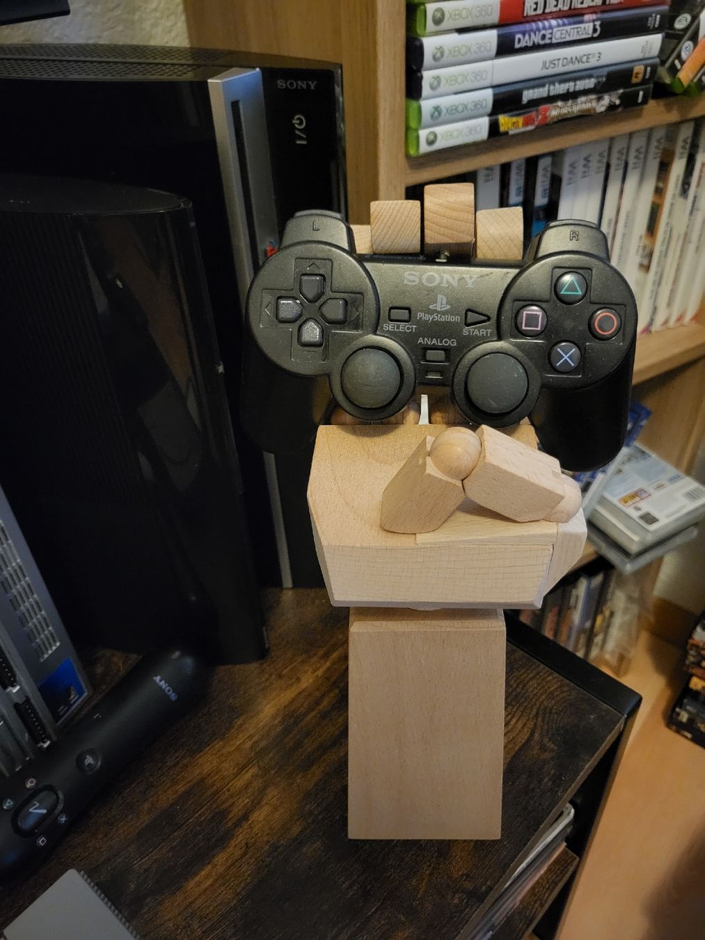 Sony Controller: Support Manette Bois Fait Main Playstation PS2 – Gebraucht aus Conthey von Th3gr4yf0x 3
