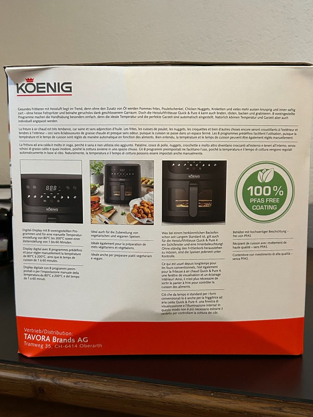 Elettrodomestici da cucina: Heissluftfritteuse Koenig – Nuovo e nell'imballaggio originale da Veltheim venduto da rog_vm8n 3