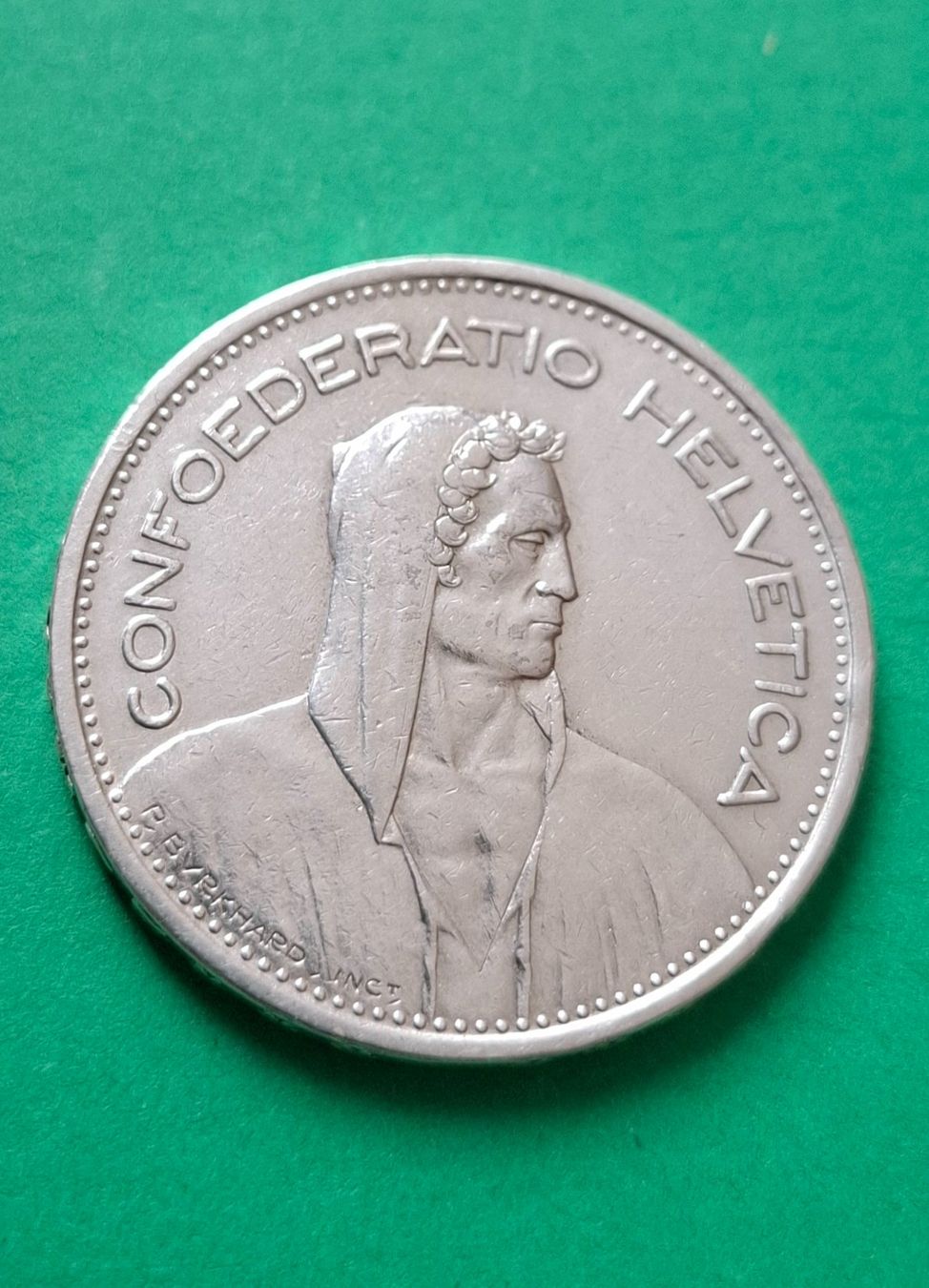 Tutti le monete: 5 FRANKEN SILBERMÜNZE 1939 VORZ. – Usato da Siglistorf venduto da Winer03 1