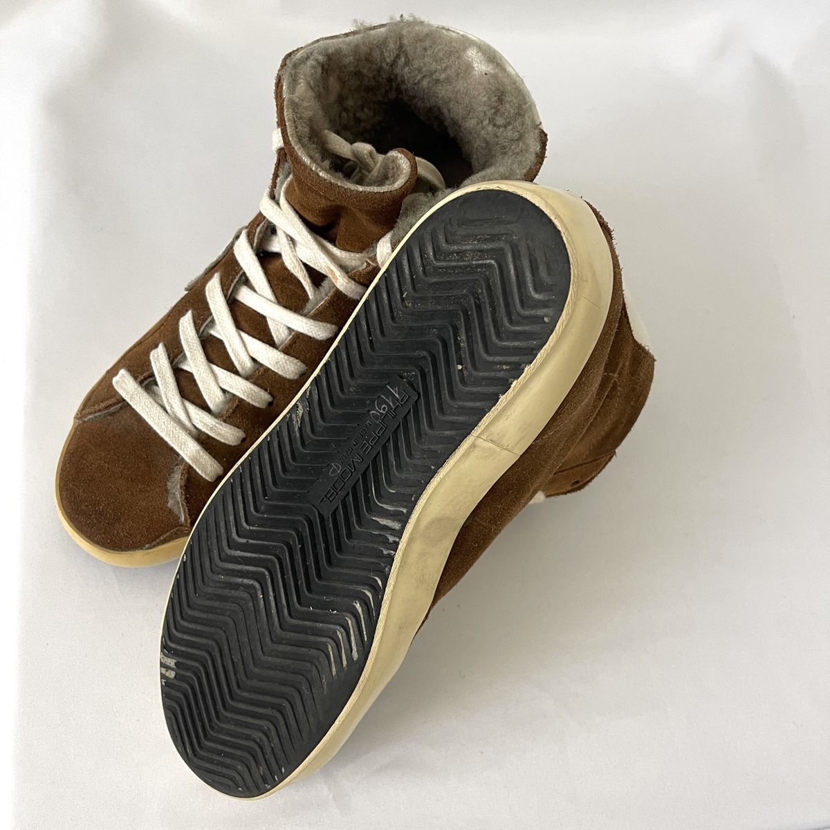 Scarpe da donna: PHILIPPE MODEL Shearling Sneaker – Usato da Emmen venduto da Avviivva_Com2023 5
