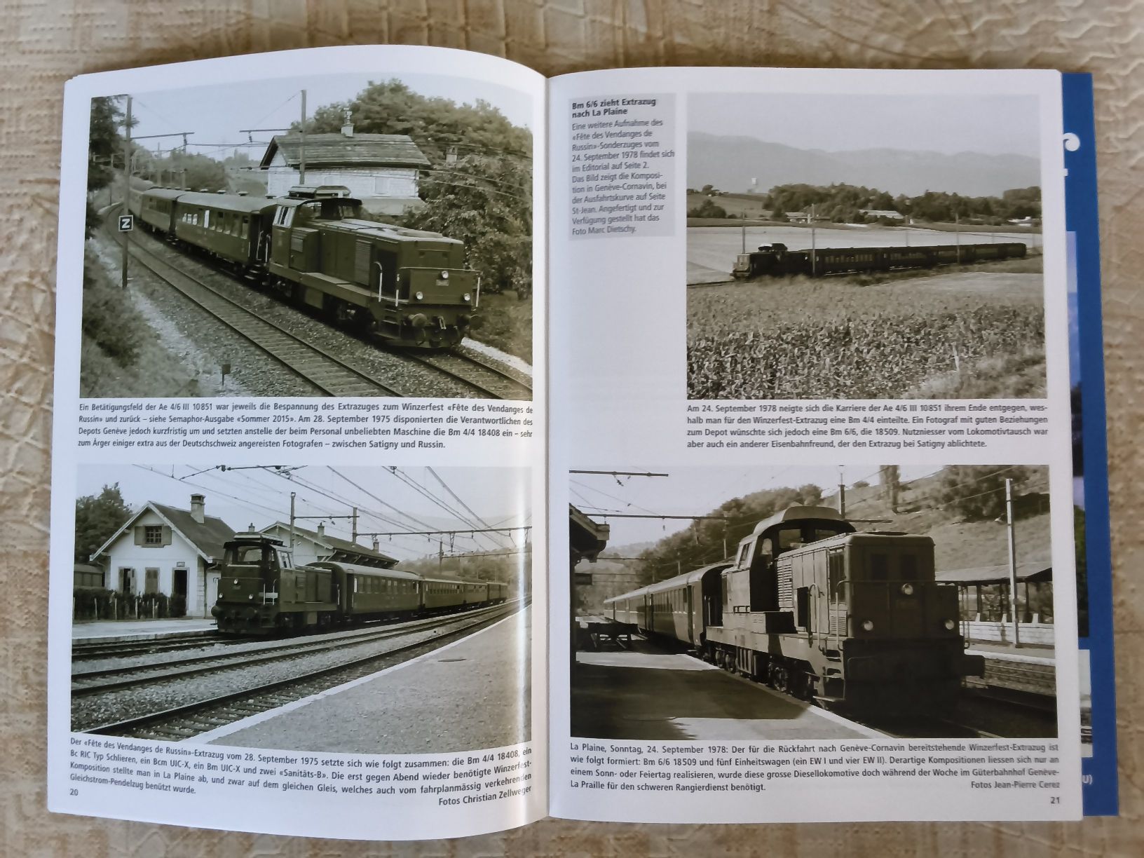 Zeitschriften & Magazine: 2 Eisenbahn-Hefte Semaphor 2016 Frühling/Sommer  – Gebraucht aus Hallau von histoiremerveilleuse 1