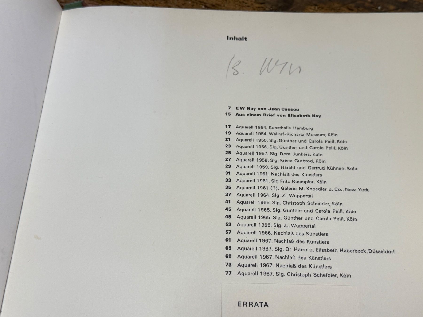Livres: Jean Cassou NAY Aquarelle – D'occasion à Bern par Jwpm66 3
