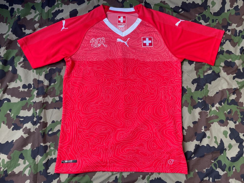 Puma Maillots de corps & Pantalons: 2018 Switzerland Puma Jersey World Cup Sz M – D'occasion à Lausanne par le_souk