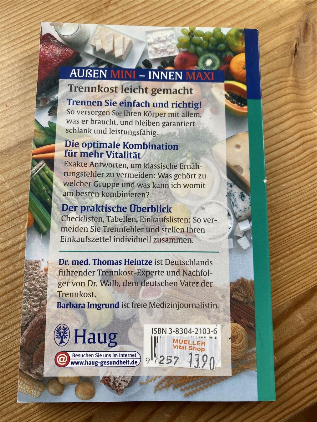 Libri: Buch: Ihr Einkaufsführer: Trennkost – Usato da St.Gallen venduto da kingsamas 1