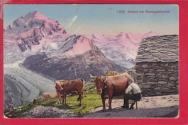 ABEND AM ROSEGGLETSCHER, 28.11.1917