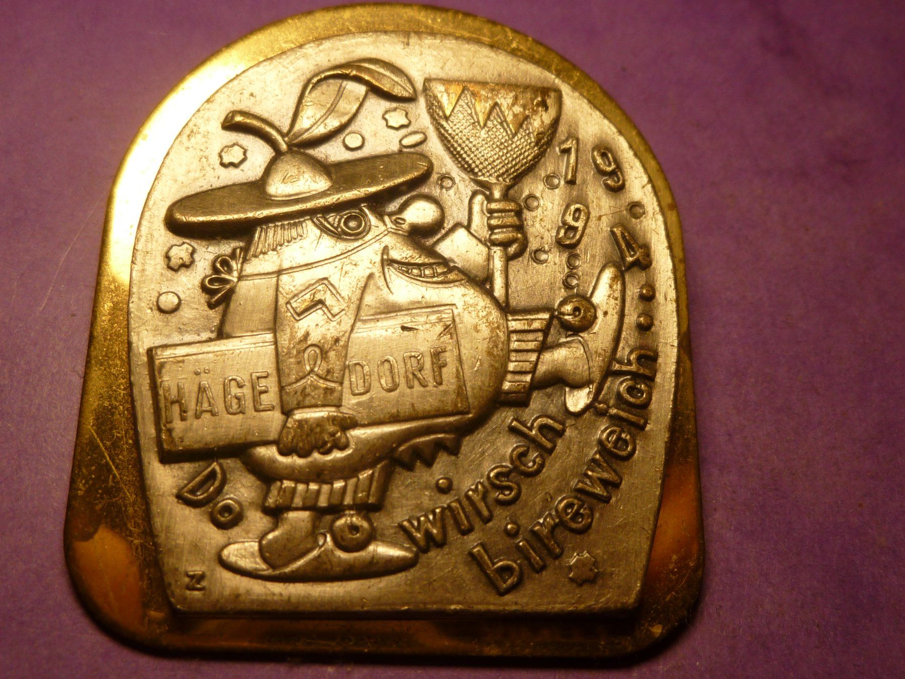 Plaquettes & Badges: HÄGEDORF 1994 GOLD – D'occasion à Ried (Muotathal) par Mandarin02