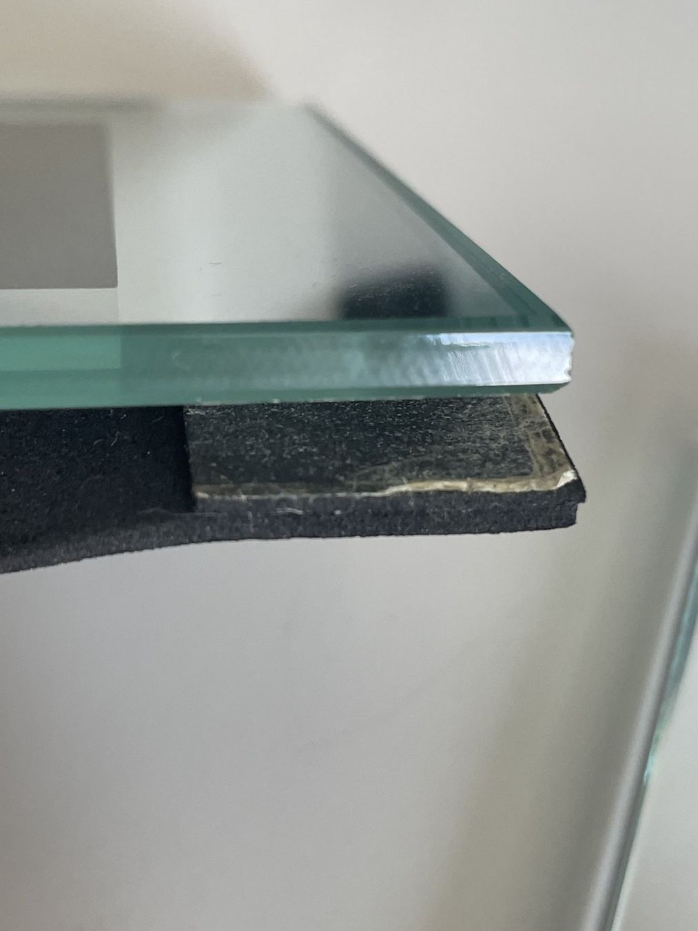 Sottobicchieri: 4 schlichte Spieghel/Glasuntersetzer mit Halter 10x10cm – Usato da Winkel venduto da Kade50 5