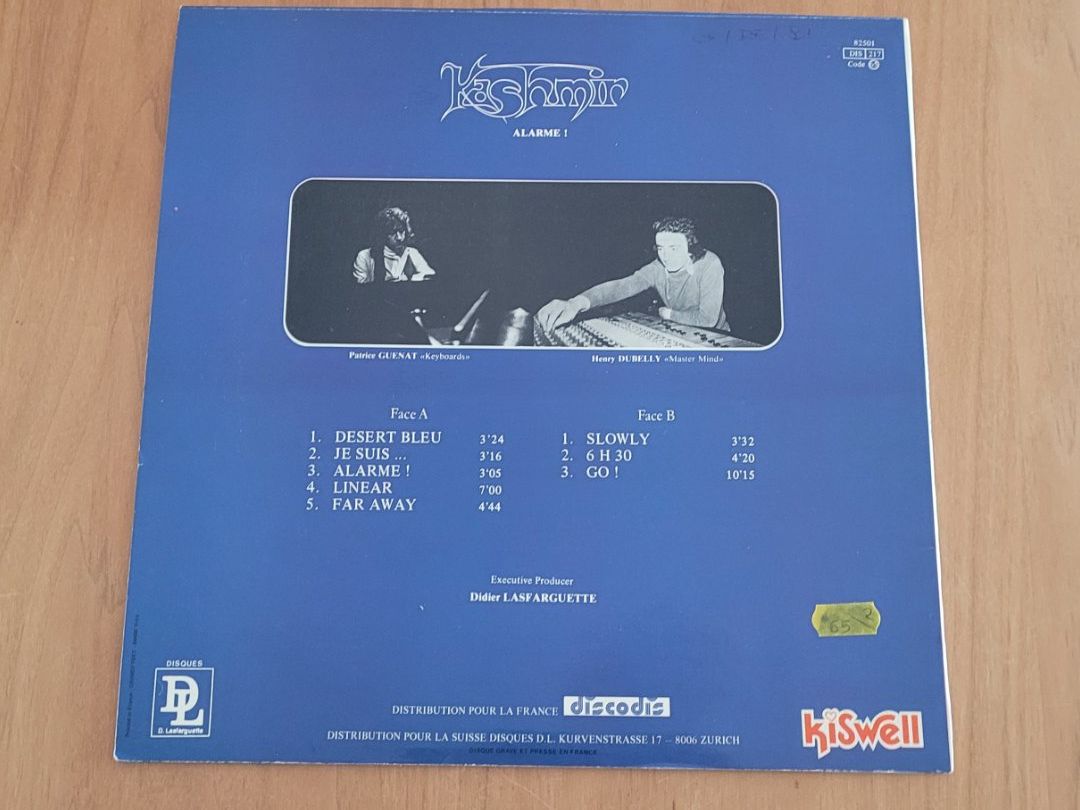 Schallplatten: LP  Kashmir – Gebraucht aus Martigny von MZ-67 1