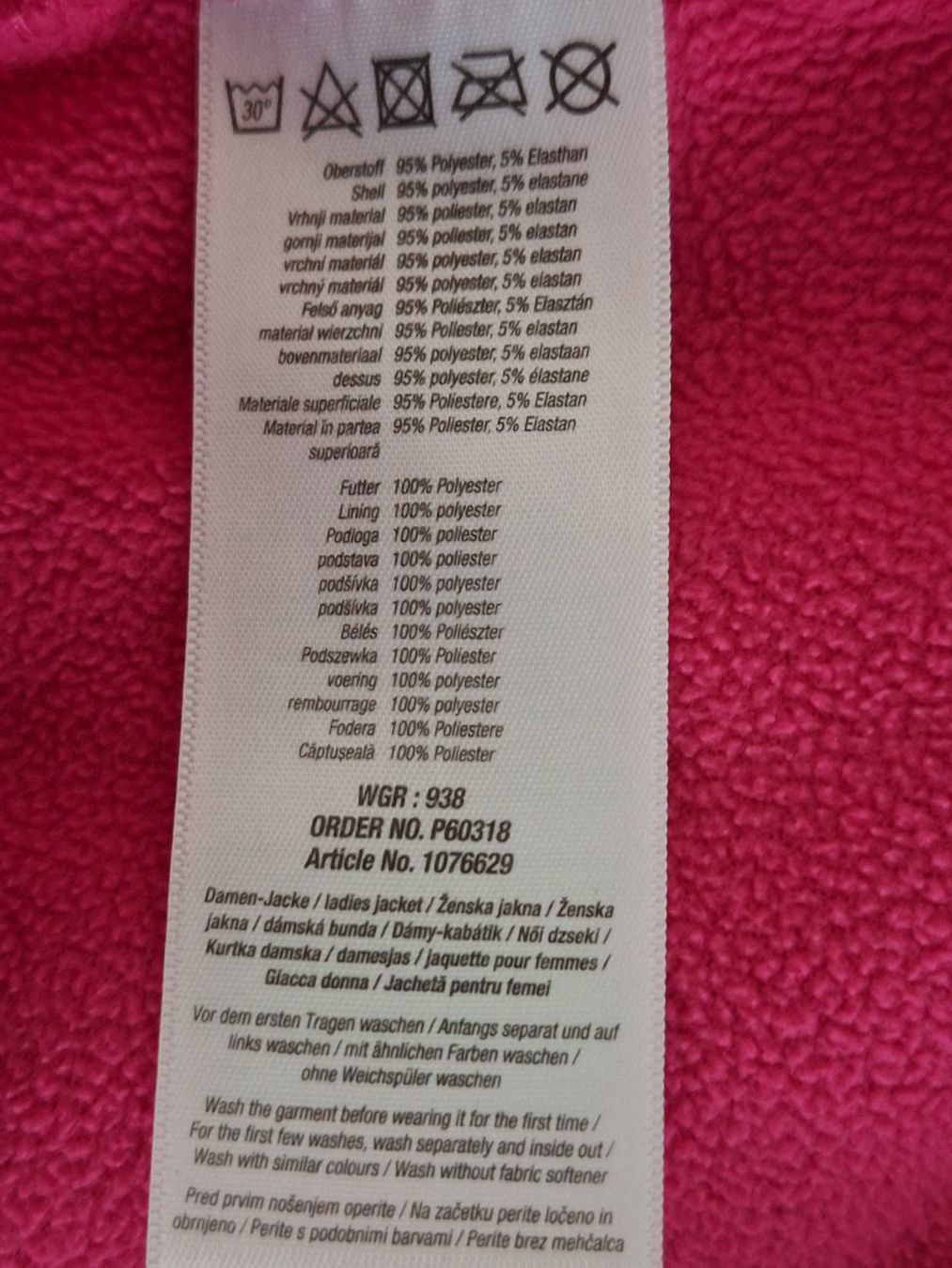 Giacche: Softshell Jacke mit Kapuze pink Gr. 36 – Usato da Aadorf venduto da Yvonne58 4